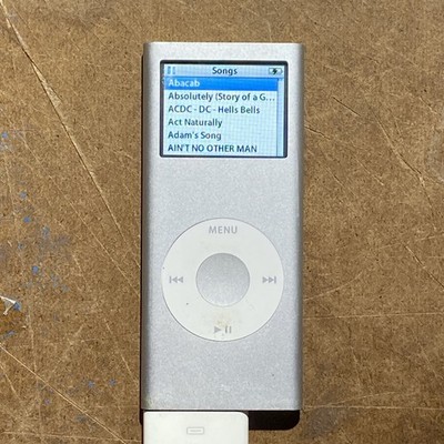 Apple iPod Nano 2nd Generation Silver 2GB A1199 - Tested | eBay