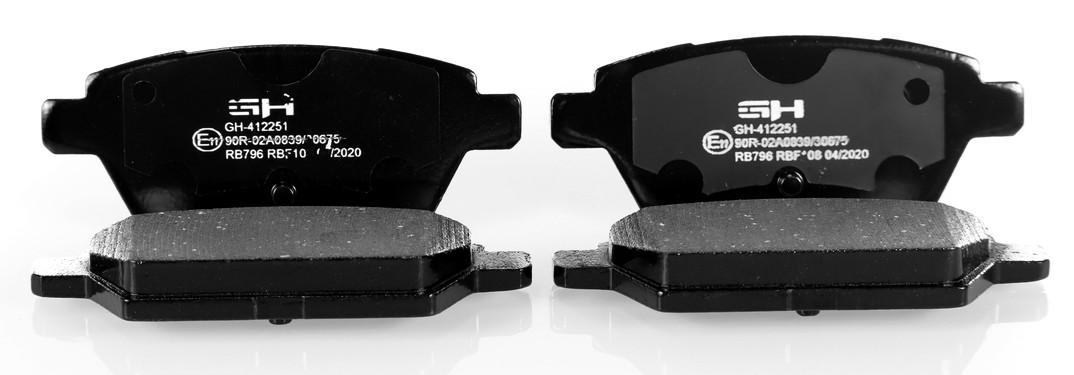 1x Brake Pads Rear for Mazda 6 2002-2007