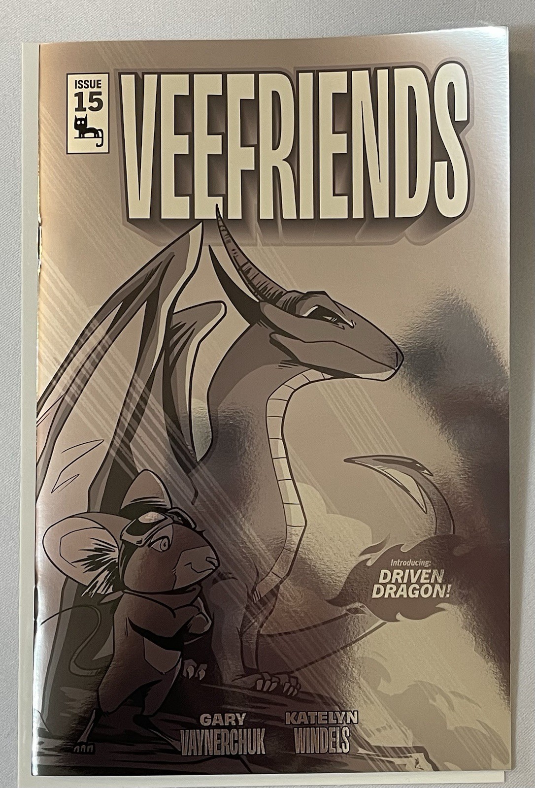 VEEFRIENDS Comic 15 Driven Dragon Silver /55 Rare Variant Gary Vee