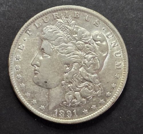 1891-O Morgan Dollar, XF