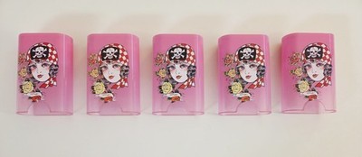 Lot 5 Ed Hardy Born Wild 1.7 oz Replacement Caps For Arts & Crafts Projects