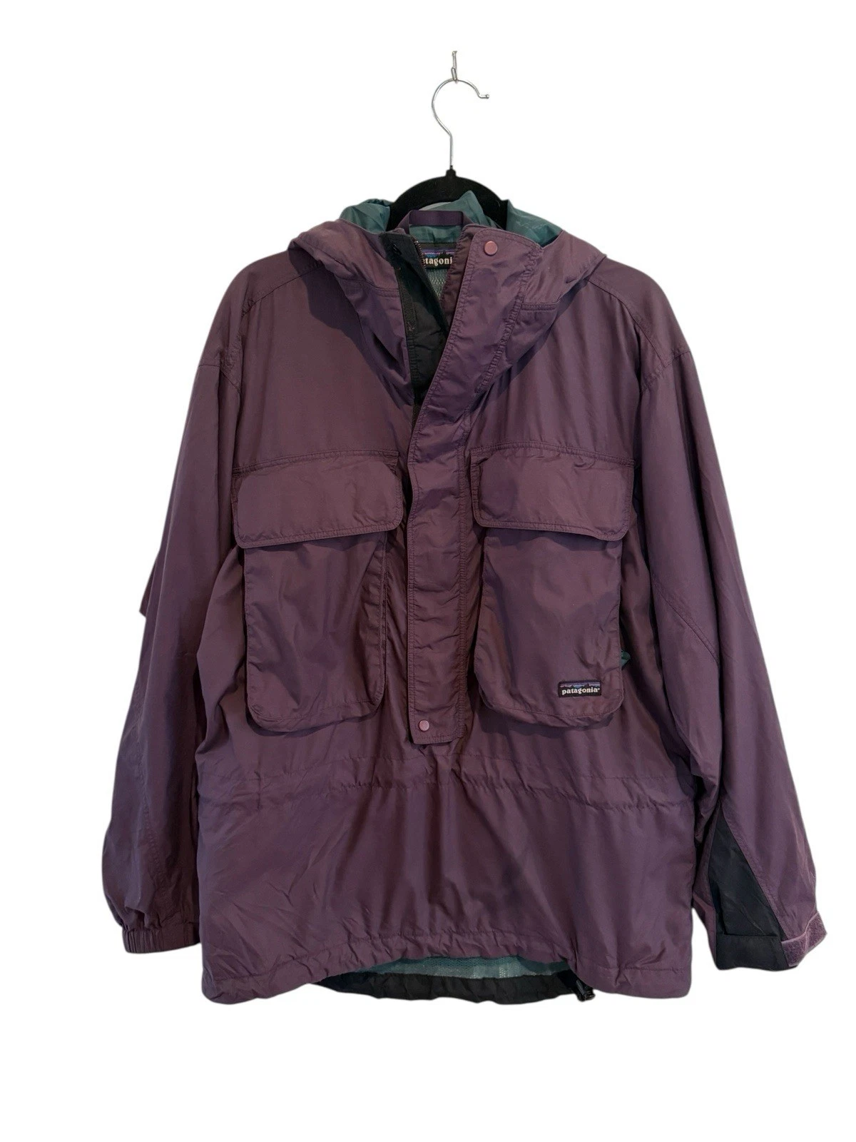 Vtg PATAGONIA SST Skanorak Jacket Mens M Purple Fishing Wading Utility Pullover
Opens in a new windo