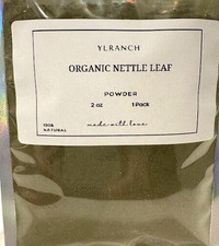 Nettle Leaf Organic Powder / Farm Fresh Packed USA Free Ship