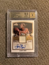 2021 Leaf Signature Series Sports Larry Bird Auto