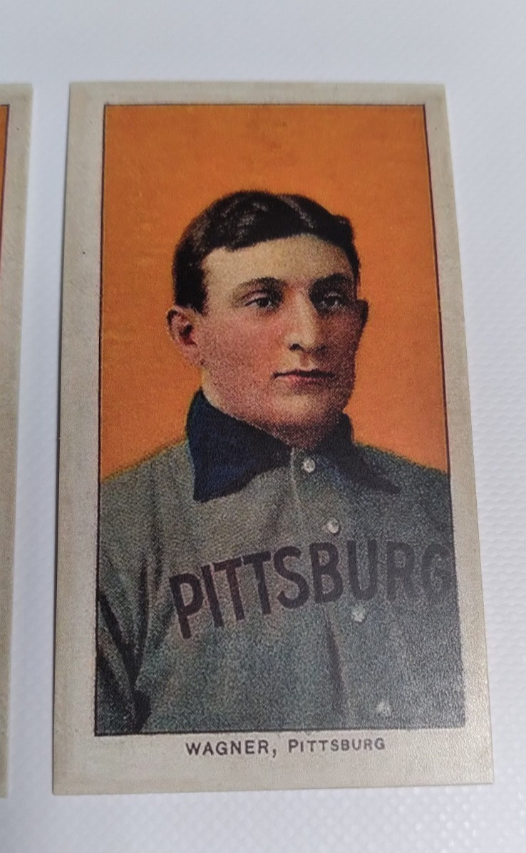 4 HONUS WAGNER REPRINT TOBACCO BASEBALL CARDS, SWEET CAPORAL CIGARETTES view 5