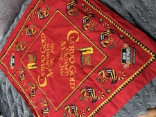 Vintage 1990s Jose Cuervo GOLD Untamed Music Jam Bandana