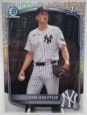 2025 Bowman Chrome Mega Box Cam Schlittler #BCP-166 Mojo Refractor 1st Prospect
