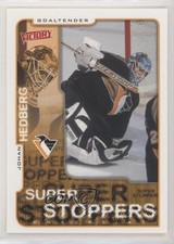 2001-02 Upper Deck Victory Super Stoppers Johan Hedberg #277 2cb