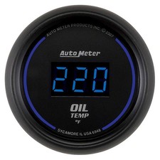 Autometer 6948 Cobalt Oil Temperature Gauge 2-116 340f Digital