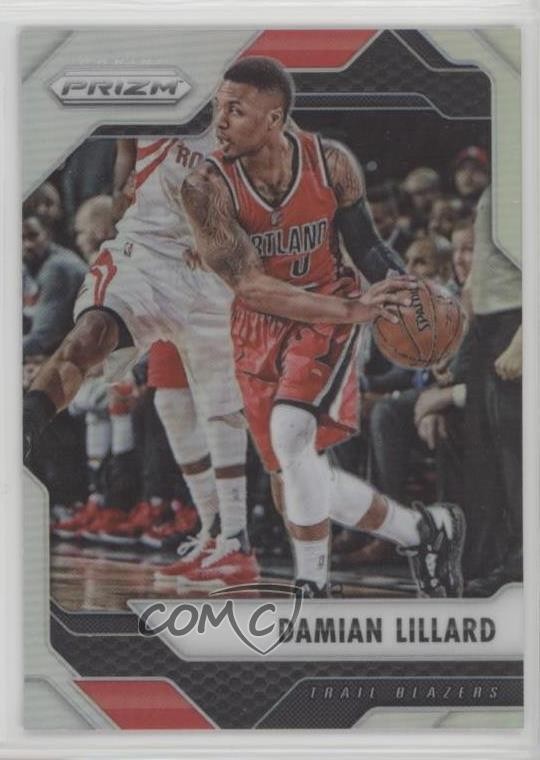 2016-17 Panini Prizm Silver Prizm Damian Lillard #271 5r6