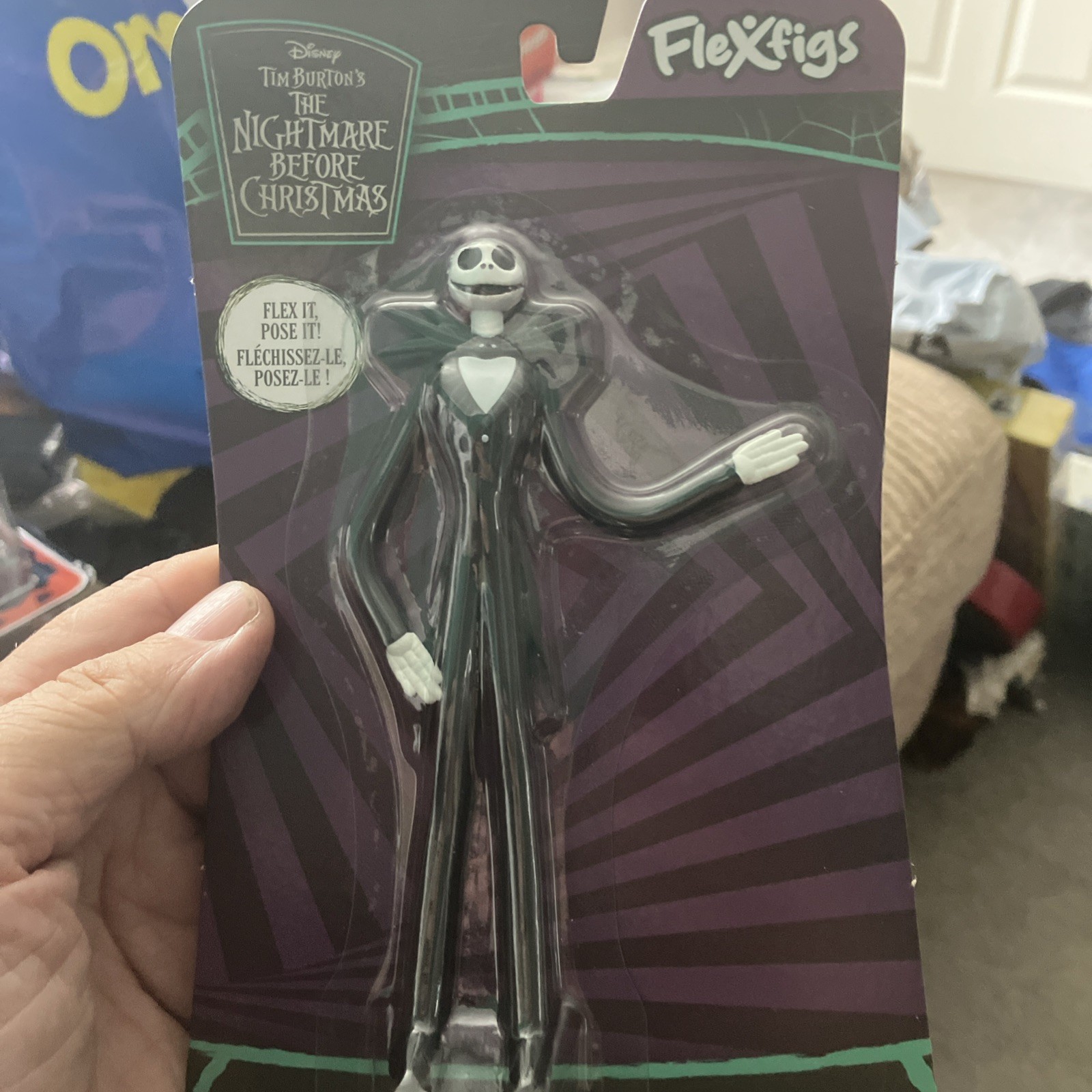 The Nightmare Before Christmas Flexfigs Jack Skellington Figure Disney New S61