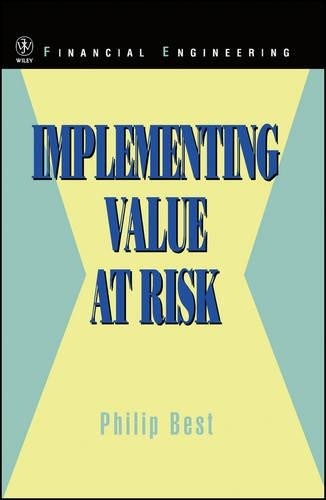 Implementing Value at Risk by Philip Best - 9780471972051