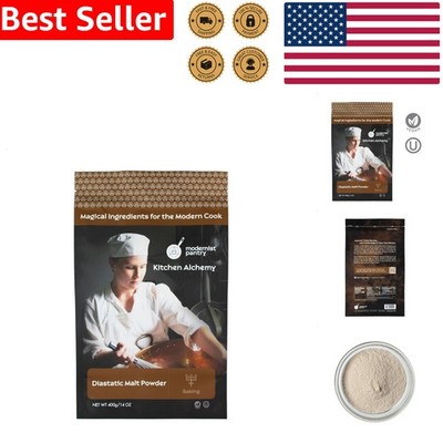 Diastatic Barley Malt Powder  OU Kosher Certified 400g Baking Bread Rise