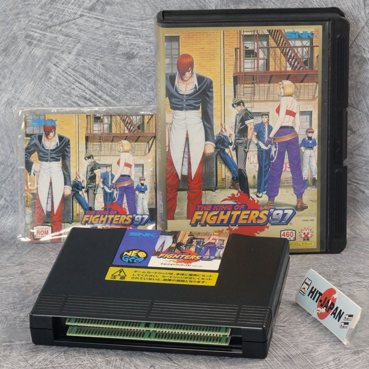 PS4 NEOGEO 海外限定版 KOF'97 新品未開封 ネオジオROMジャケ THE KING OF FIGHTERS 97 KOF NEO GEO AES FREE SHIPPING SNK Ref 0549
