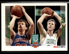 1992-93 Hoops #322 Mark Price / Larry Bird Celtics Basketball Card 2702F