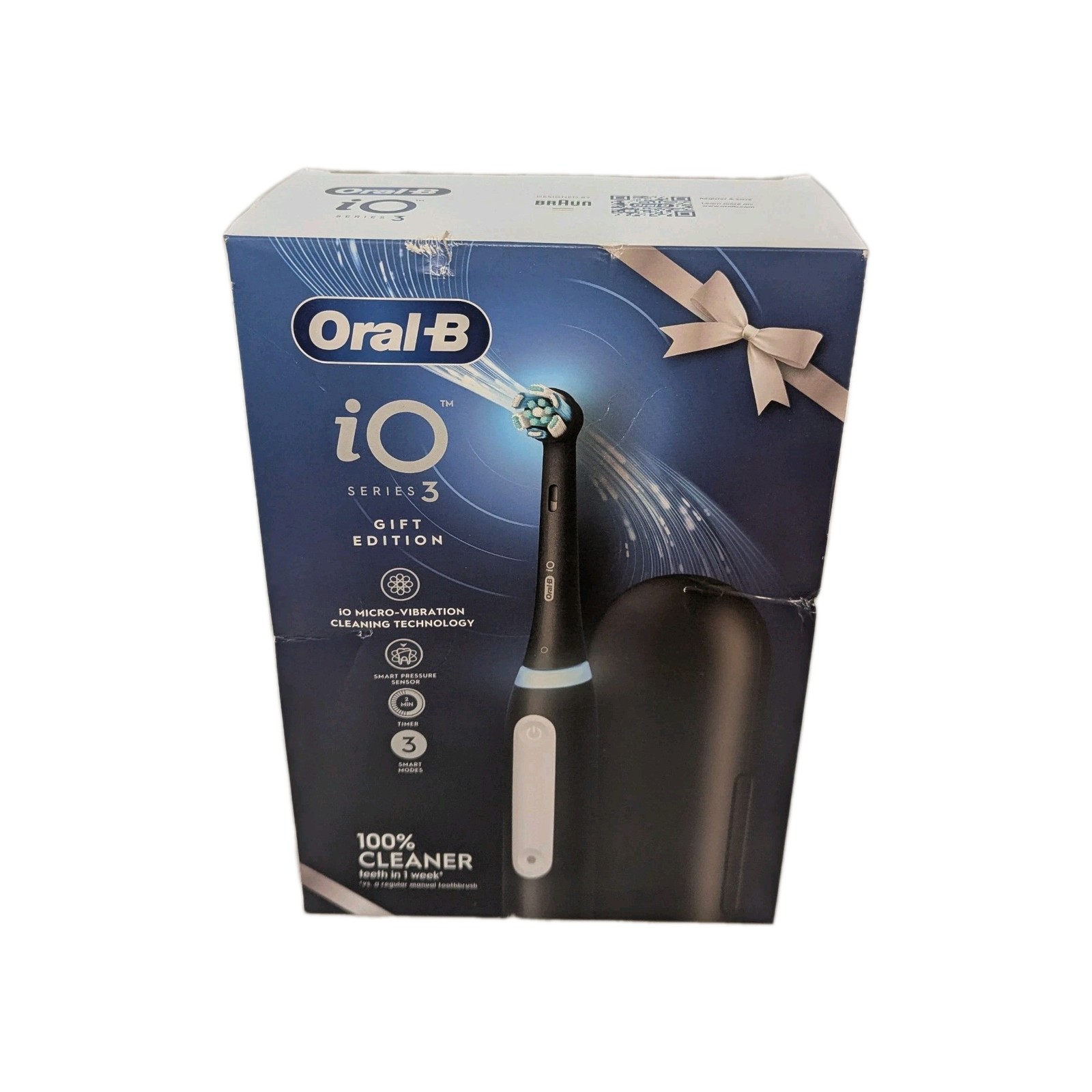 Oral-B iO Series 3 Electric Toothbrush Gift Edition - Black (N)