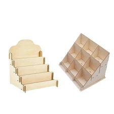 Greeting Card Display Stand Trading Cards Card Display Holder for Hair Clips