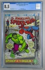 Amazing Spider-Man 119 Hulk app Romita/Conway 1973 White pages CGC 8.5