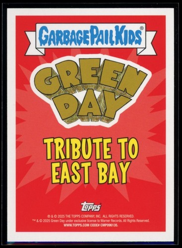 PIN BALL 2024 GPK Battle of the Bands Green Day Tribute to East Bay #EB-1 C2 - Picture 2 of 2