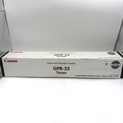Canon GPR-33 Black Toner Cartridge Genuine OEM For imageRUNNER C7055 C7065