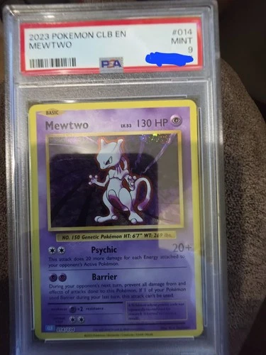 2023 Pokemon Mewtwo CLB EN PSA 9