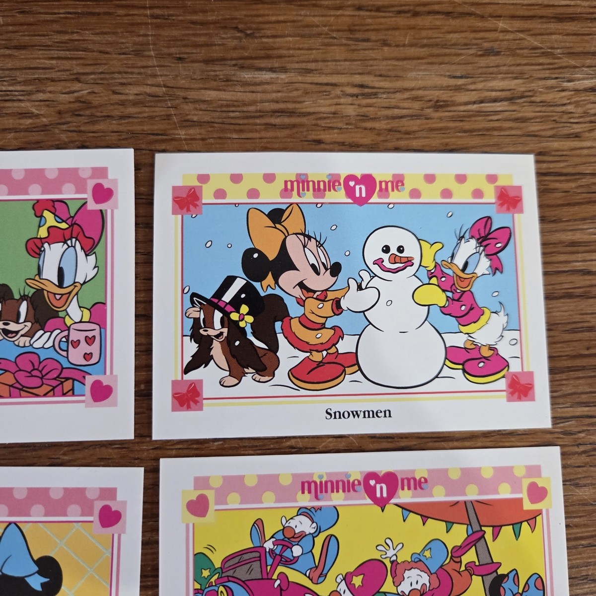Vintage 90s Minnie 'n Me Trading Cards The Walt Disney Company Lot
