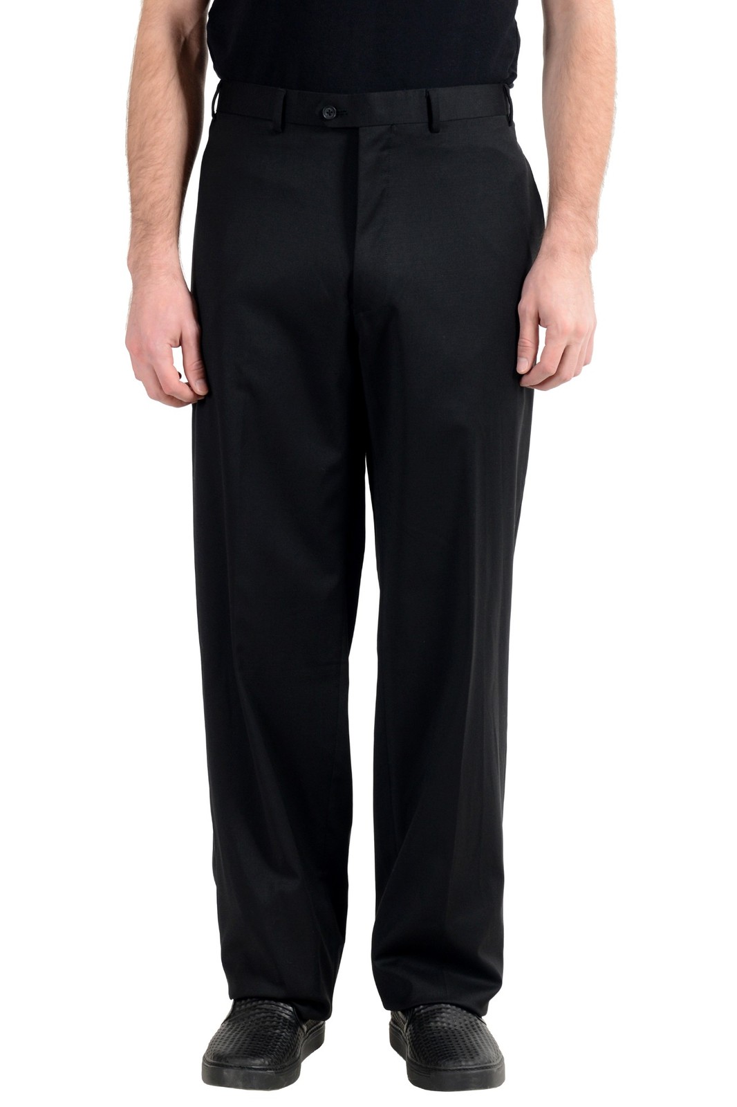 Мужские шерстяные брюки Alfani черного цвета размер 38R 4790₽