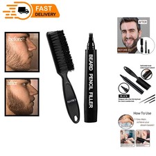 Beard Pencil Filler - Waterproof  Sweatproof, 24-Hour Long-Lasting