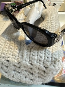 VTG Classic Brighton Sunglasses “Here Comes The Sun” Black  & Silvertone