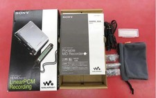 SONY MZ-RH1 Portable MiniDisc Recorder w/ Box Accessories Tested Japan MG01 3.0