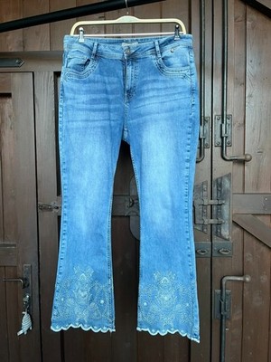 Tredy Damenjeans, Sommerhose, Jeans, Damen, Größe 44