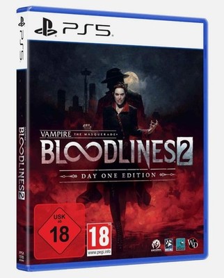 Vampire The Masquerade Bloodlines 2 Day One Edition Sony PS5 Spiel NEU&OVP