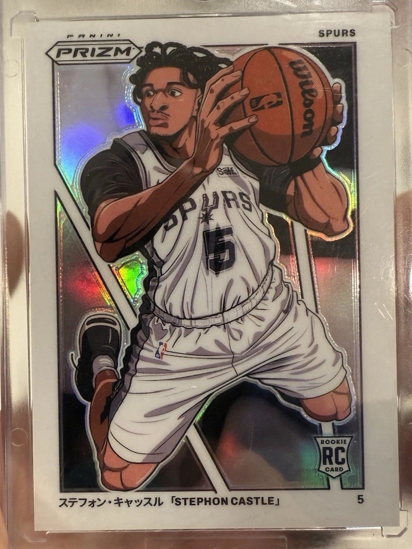 2024-25 Panini Prizm - Manga Stephon Castle #15 (RC)