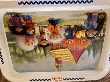 Vinatge troll tv tray