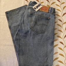 Levi's 505 Men's Regular Straight Fit Jeans, Blue, Medium Wash