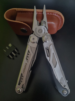 Multitool Ultima-Tool im Leatherman Wave Style: Viper² + XL Zubehör 2 Holster