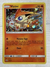 Victini SM225 Cosmos Holo Black Star Promo - Pokemon Card