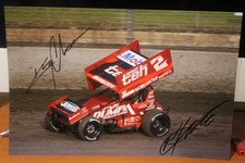 Kerry Madsen #2 Pumpa Manufacturing/Krikke Motorsport Sprintcar 8x12 Photo 6