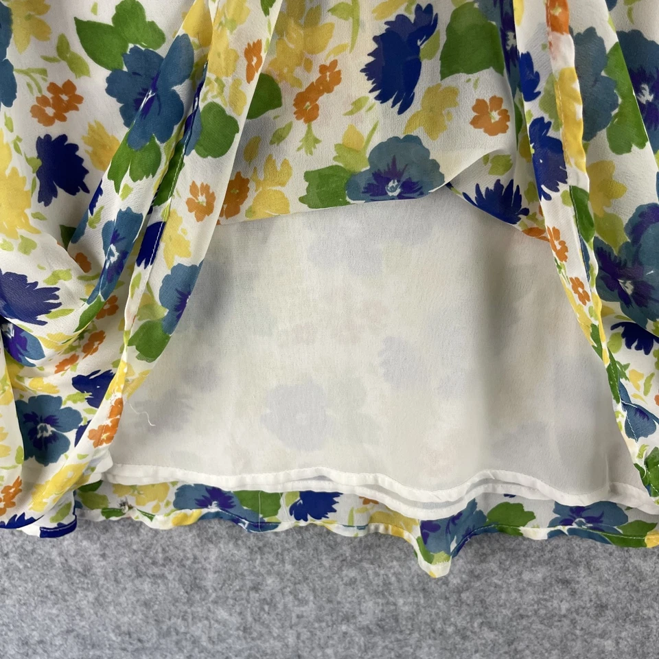 Maxi Falda Vintage Limited America Para Mujer 2 Floral Pensamiento Hada Boho Años 90 Y2K Foto 4 de 4