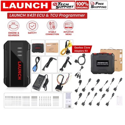 Launch X431 ECU & TCU Progarmmer Plus X431 X-PROG3 Gearbox Clone Adapler Kits