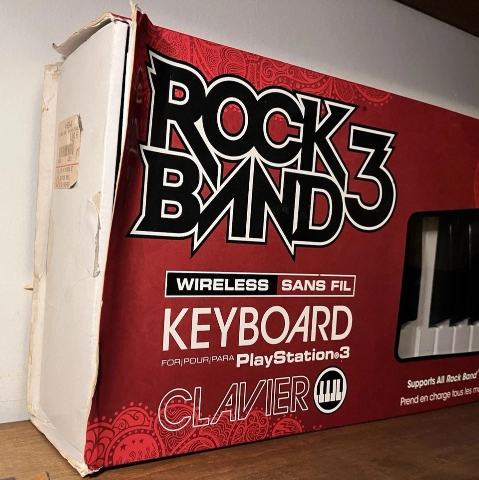 Mad Catz Rock Band 3 Wireless Keyboard for PlayStation 3 PS3 Clavier , Open Box - Image 2 of 4