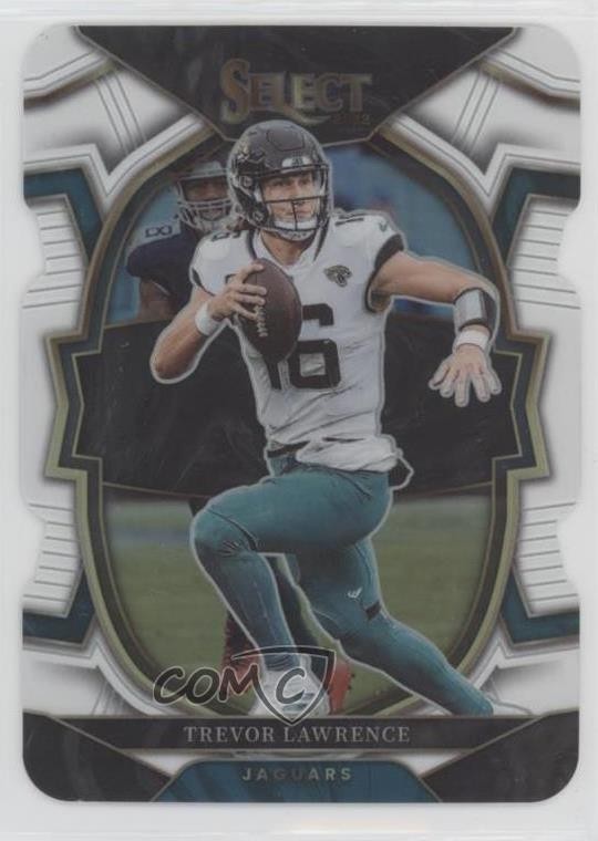 2022 Panini Select Concourse White Prizm Die-Cut 47/99 Trevor Lawrence #41 5ov