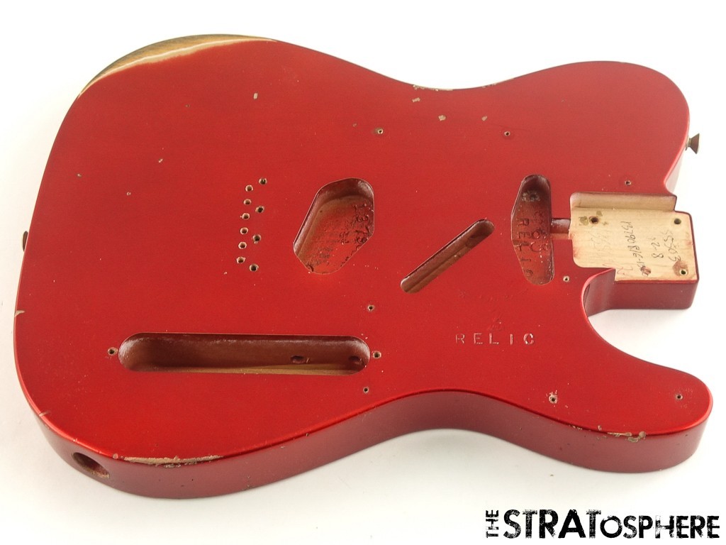 Fender Custom Shop 63 Relic Telecaster BODY Tele Nitro Aged Candy