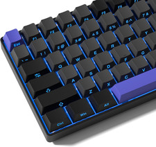 Shine through Double Shot PBT Keycaps Set, Cherry Profile Custom Keycaps 60 65 7