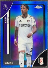 Topps Chrome Premier League 25/26 Kevin blue ...