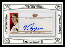 Vin Mazzaro 2010 Topps T-206 #ACA-VM American Caramel Mini Framed Autograph