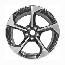 95709 OEM Reconditioned Front Aluminum Wheel 20x8.5 Machined and Gloss Black