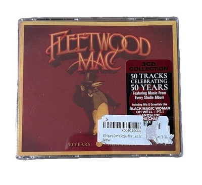 Fleetwood Mac Greatest Hits 50 Years Don't Stop 3 CD Landslide Gypsy Sara  NEW