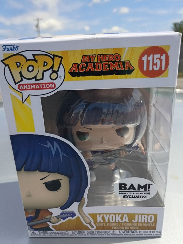 Funko Pop My Hero Academia Kyoka Jiro 1151 BAM Exclusive Vinyl Figure New