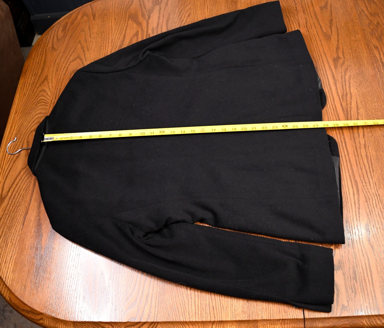 RJ Classics Fairfield melton black hunt coat jacket ladies USA 12R $369